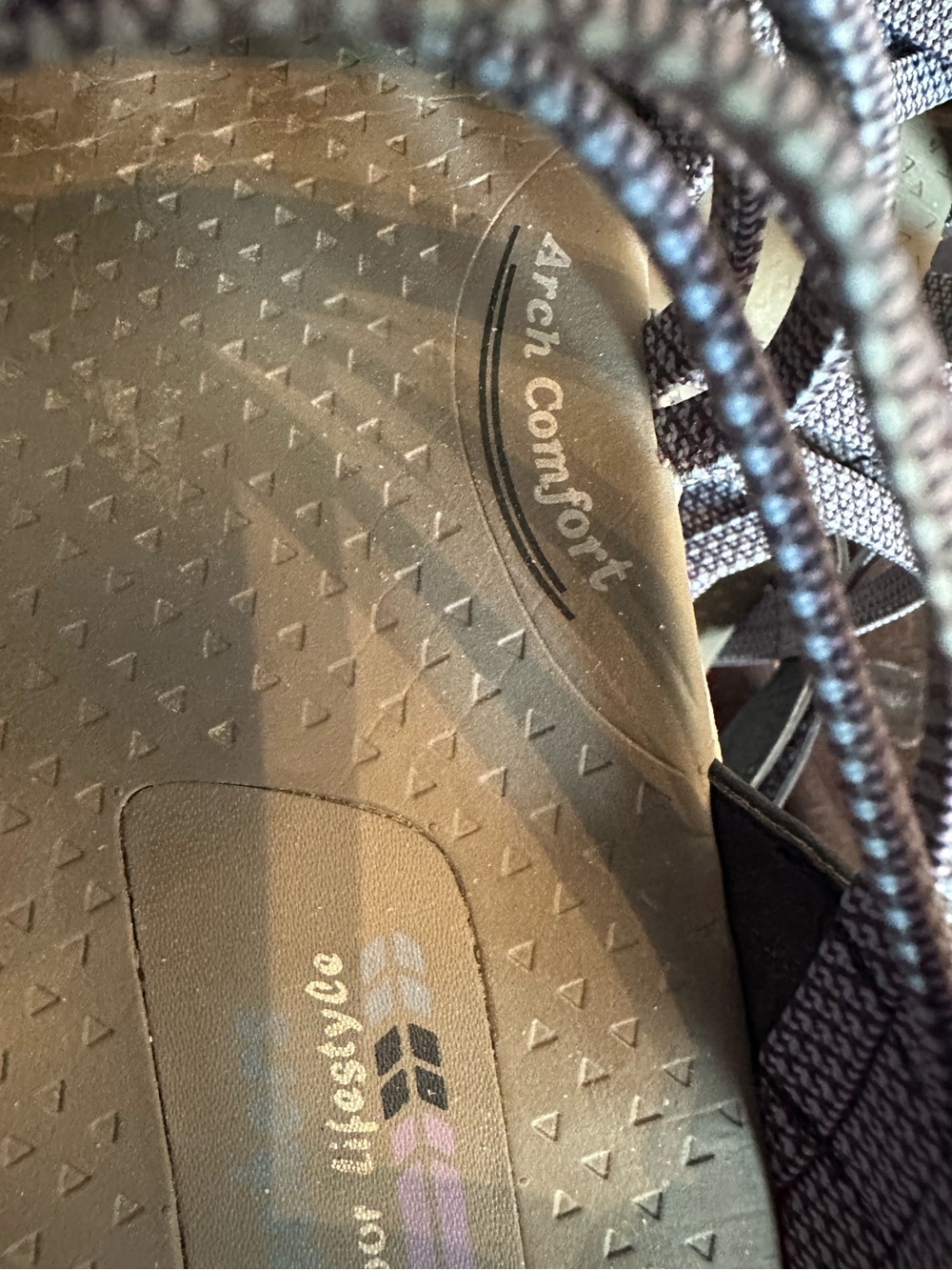 Skechers Navy & Blue Woven Strappy Sandals outdoor lifestyle arch comfort size 8 - Picture 5 of 13